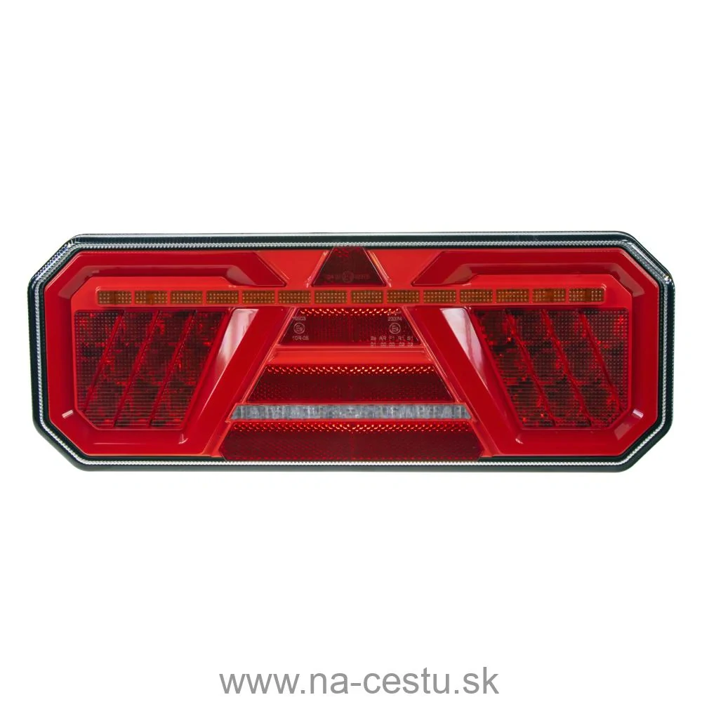 Združená LED lampa ľavá zadná s dynamickou smerovkou 12/24V