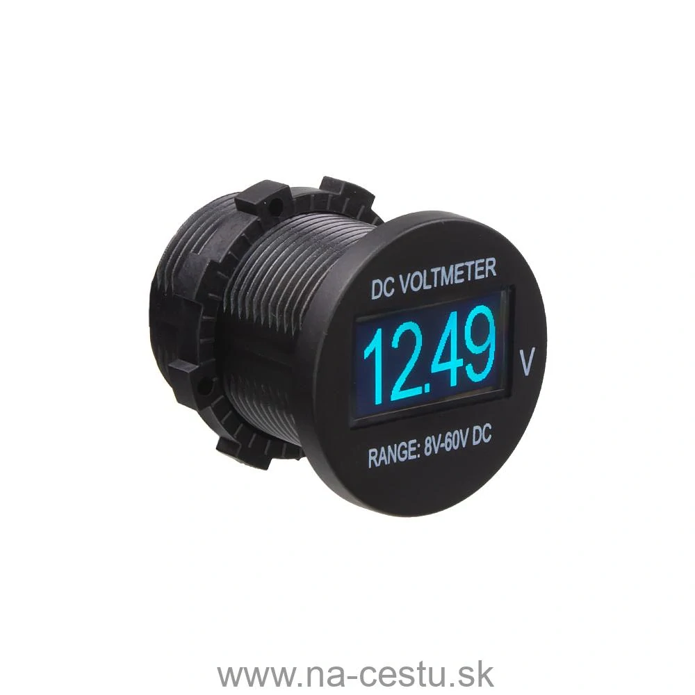 Digitálny OLED voltmeter 8 - 60V
