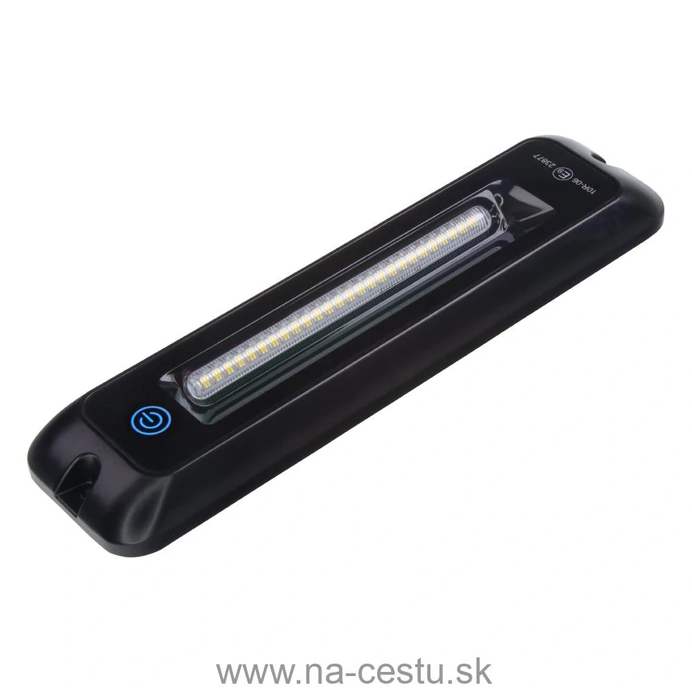 LED osvetlenie interiéru/exteriéru, 10-30V, 15W, ECE R10, IP67, čierne dotykové