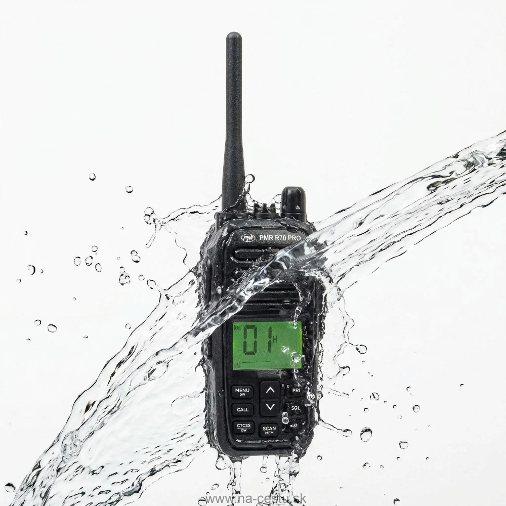 Prenosná rádiostanica PNI PMR R70 PRO 446MHz, 0,5W