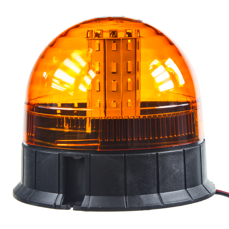 LED maják, 12-24V, 40x 5730SMD LED, oranžový, ECE R10