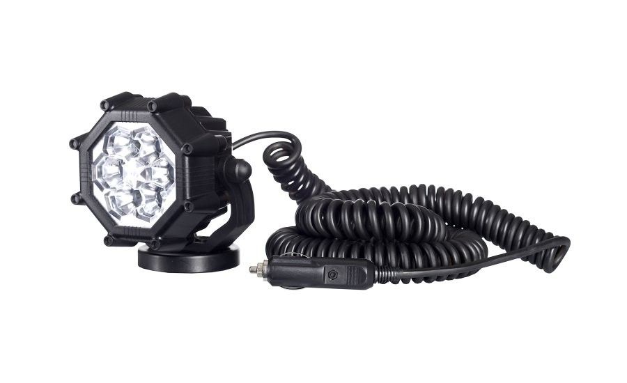 Svetlo pracovné HOR 73, LED 12/24 V (8 m špirálový kábel, zástrčka do zapaľovača, magnet)