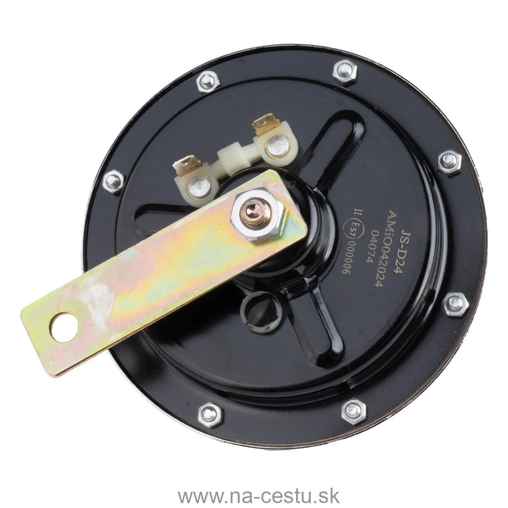 2 ks Signalizácie /klaksón/ chróm 125 mm 12V