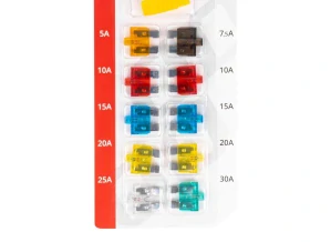 Autopoistky nožové štandard s led diódou 10 ks