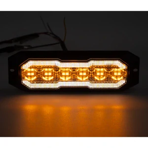 PROFI výstražné/pozičné LED svetlo, oranžové + biele, 12-24V, ECE R65