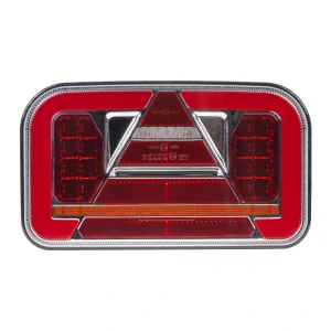 Združená LED lampa pravá zadná s dynamickou smerovkou 12/24V
