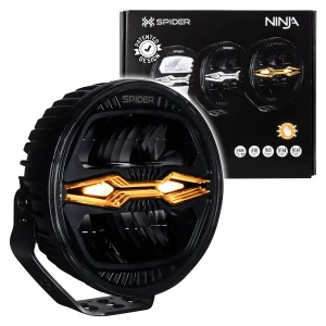 Okrúhle diaľkové LED svetlo X-SPIDER NINJA